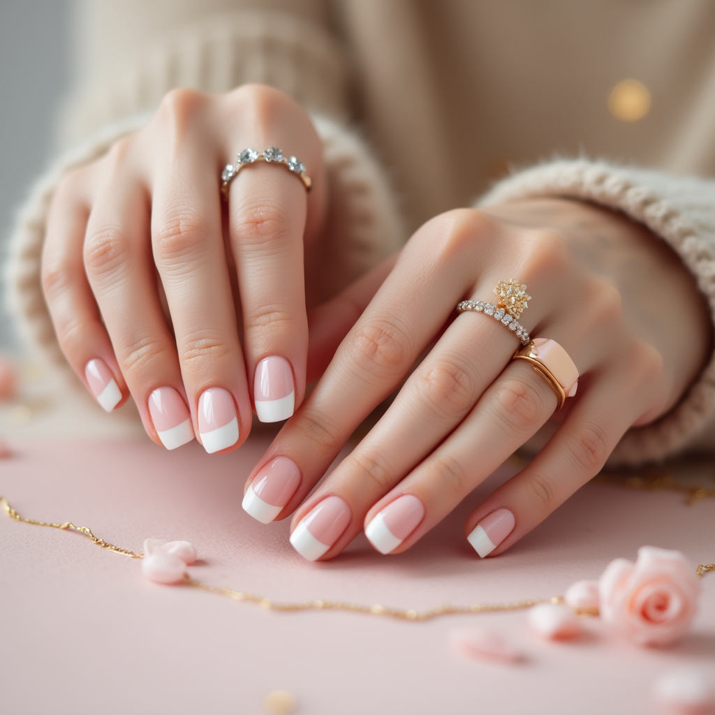 Elegant French Manicure