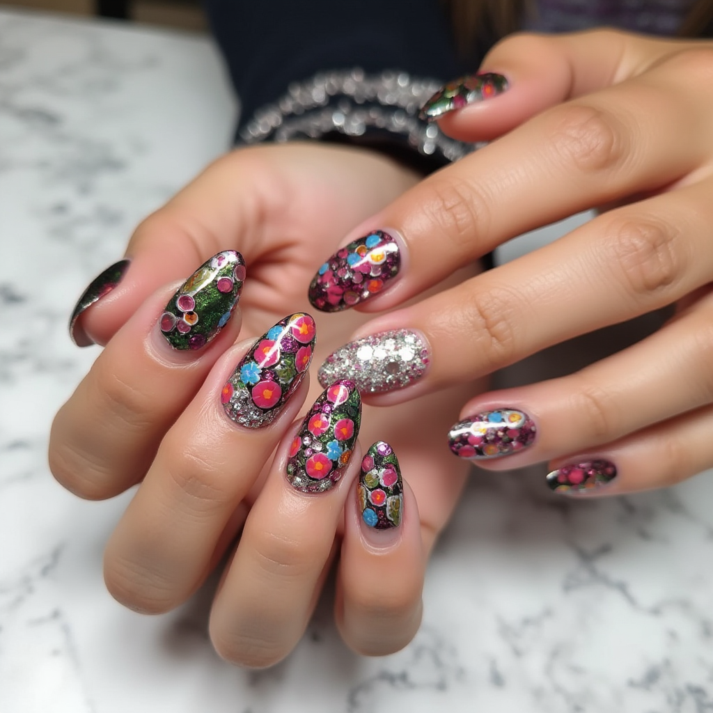 Vibrant Nail Art