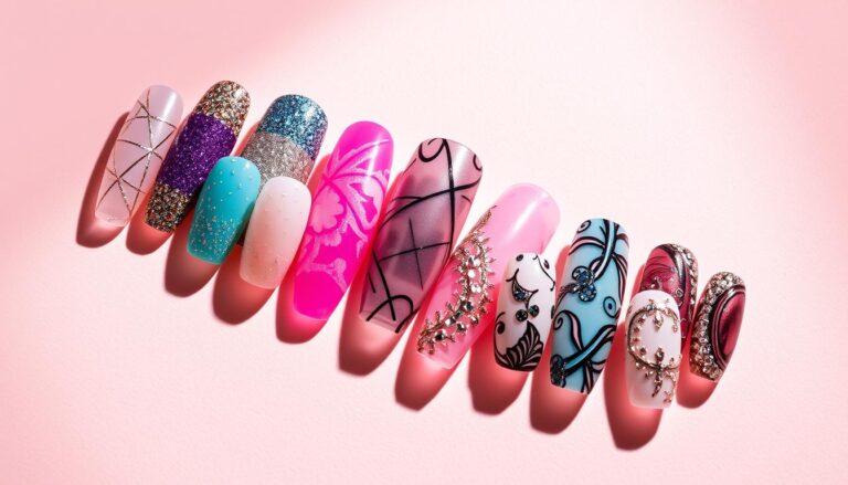 acrylic press on nails