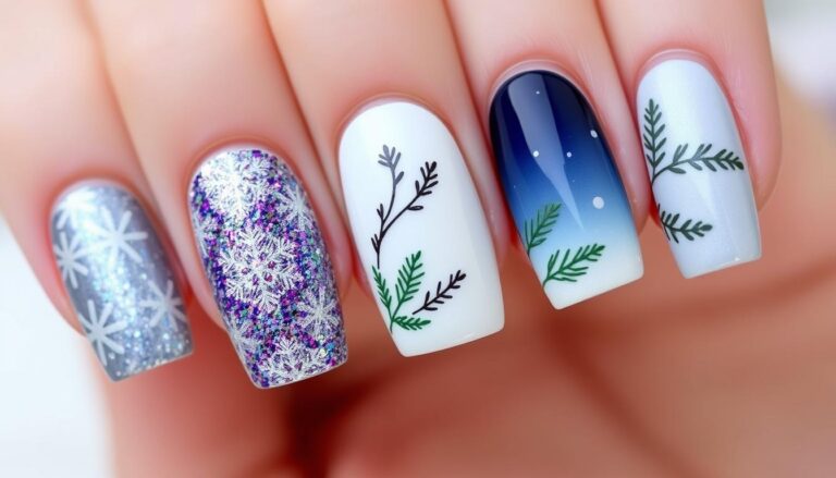 winter nail designs